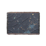 Jacob Navy & Orange in Small (37" x 52") Size