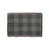 Buffalo Plaid Charcoal Black in Small (37" x 52") Size