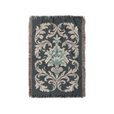 Aubrey Navy & Teal in Small (37" x 52") Size