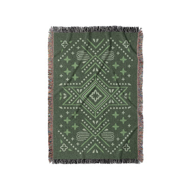 Durand Forest Green in Small (37" x 52") Size