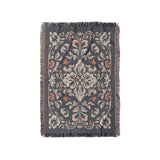 Annette Navy & Orange in Small (37" x 52") Size