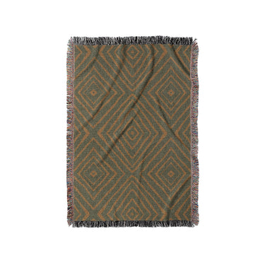 Terlingua Olive & Terracotta in Small (37" x 52") Size