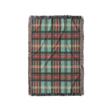Ferguson Plaid Teal Red in Small (37" x 52") Size