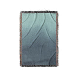 Kieran Watercolor Teal Ombre in Small (37" x 52") Size