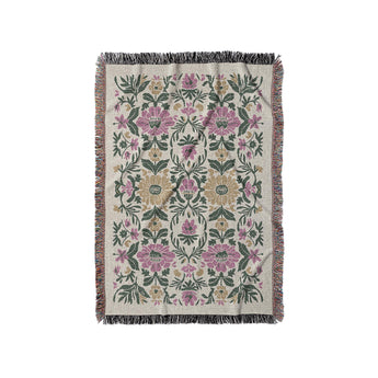 Corriana Green & Purple in Small (37" x 52") Size