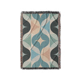 Maxine Seafoam & Peach in Small (37" x 52") Size