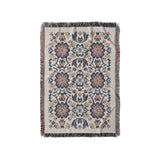 Georgiana Navy & Red in Small (37" x 52") Size