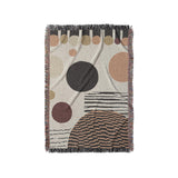 Charl Orange & Taupe in Small (37" x 52") Size