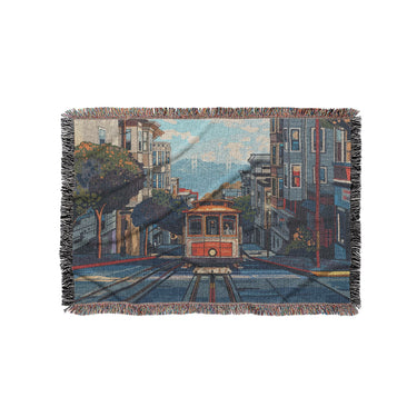 San Francisco Trolley in Small (37" x 52") Size