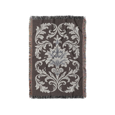 Aubrey Maroon & Light Blue in Small (37" x 52") Size