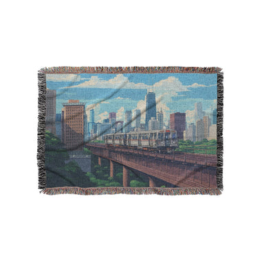 Chicago Metro in Small (37" x 52") Size
