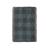 Buffalo Plaid Dark Navy in Small (37" x 52") Size