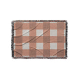 Buffalo Plaid Light Terracotta in Small (37" x 52") Size