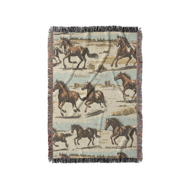 Wild Horses in Small (37" x 52") Size