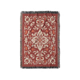 Annette Red & Ivory in Small (37" x 52") Size