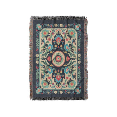 Nellie Blue Multicolor in Small (37" x 52") Size