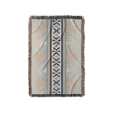 Loxcie Ivory & Blue in Small (37" x 52") Size