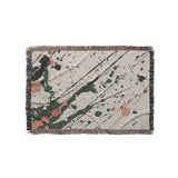 Jason Dark Teal & Orange in Small (37" x 52") Size
