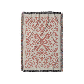 Floranna Ivory & Red in Small (37" x 52") Size