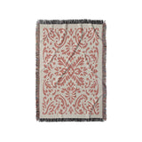Floranna Ivory & Red in Small (37" x 52") Size