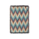 Firekaat Blue & Orange in Small (37" x 52") Size