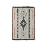 Zosia Black & Taupe in Small (37" x 52") Size