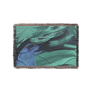 Tethys Navy & Seafoam in Small (37" x 52") Size