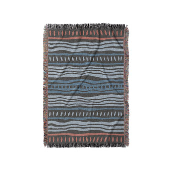 Delsin Blue & Black in Small (37" x 52") Size