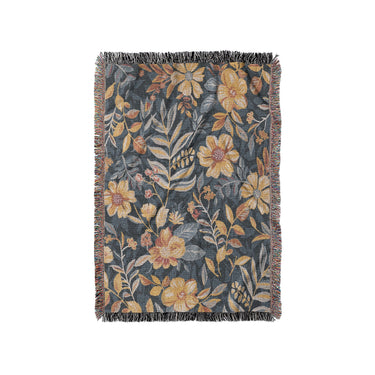 Claudine Blue & Yellow in Small (37" x 52") Size