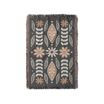 Topanga Black & Yellow in Small (37" x 52") Size