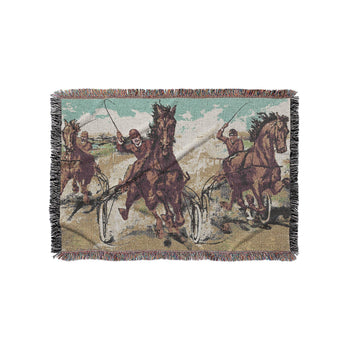 Thoroughbred Race for Blood in Small (37" x 52") Size