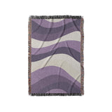 Sinuous Purple Monochrome in Small (37" x 52") Size