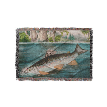 Hooked Fish in Small (37" x 52") Size