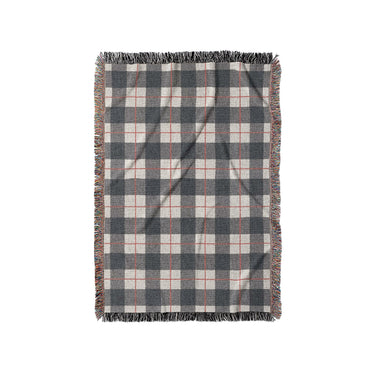 Wallace Plaid Navy & Red in Small (37" x 52") Size