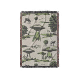 UFO Cow Abduction Toile in Small (37" x 52") Size