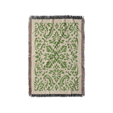Floranna Ivory & Green in Small (37" x 52") Size