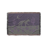 Desert Coyote Eggplant & Dusty Purple in Small (37" x 52") Size