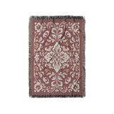 Annette Red & Ivory in Small (37" x 52") Size