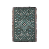 Durand Deep Turquoise in Small (37" x 52") Size