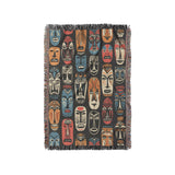 Tribal Masks in Small (37" x 52") Size