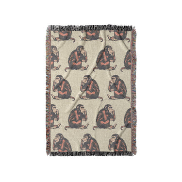 Thinking Chimps in Small (37" x 52") Size