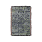 Jonah Navy & Chartreuse in Small (37" x 52") Size
