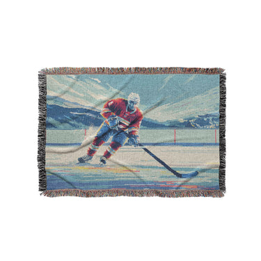 8 Bit Pond Hockey in Small (37" x 52") Size