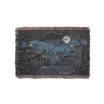 8 Bit Uptown Twilight Skyline in Small (37" x 52") Size