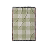 Buffalo Plaid Light Sage in Small (37" x 52") Size
