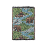 Bears Catching Salmon in Small (37" x 52") Size