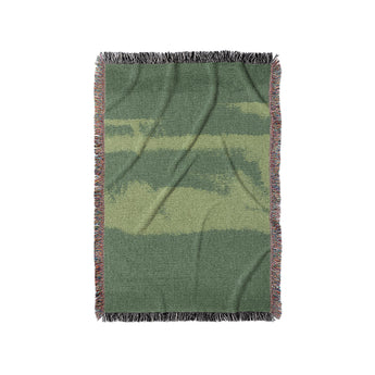 Jacinda Watercolor Green Ombre in Small (37" x 52") Size
