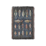 Fishing Lures in Small (37" x 52") Size