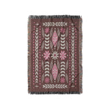 Topanga Burgundy & Pink in Small (37" x 52") Size