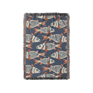 Tribal Fish in Small (37" x 52") Size